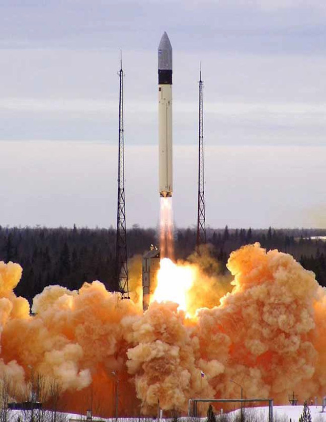 A previous Rockot launch from Plesetsk. Pic: ESA