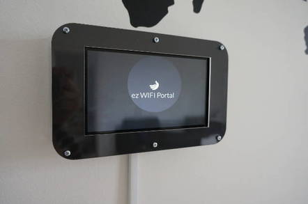ez WiFi tablet