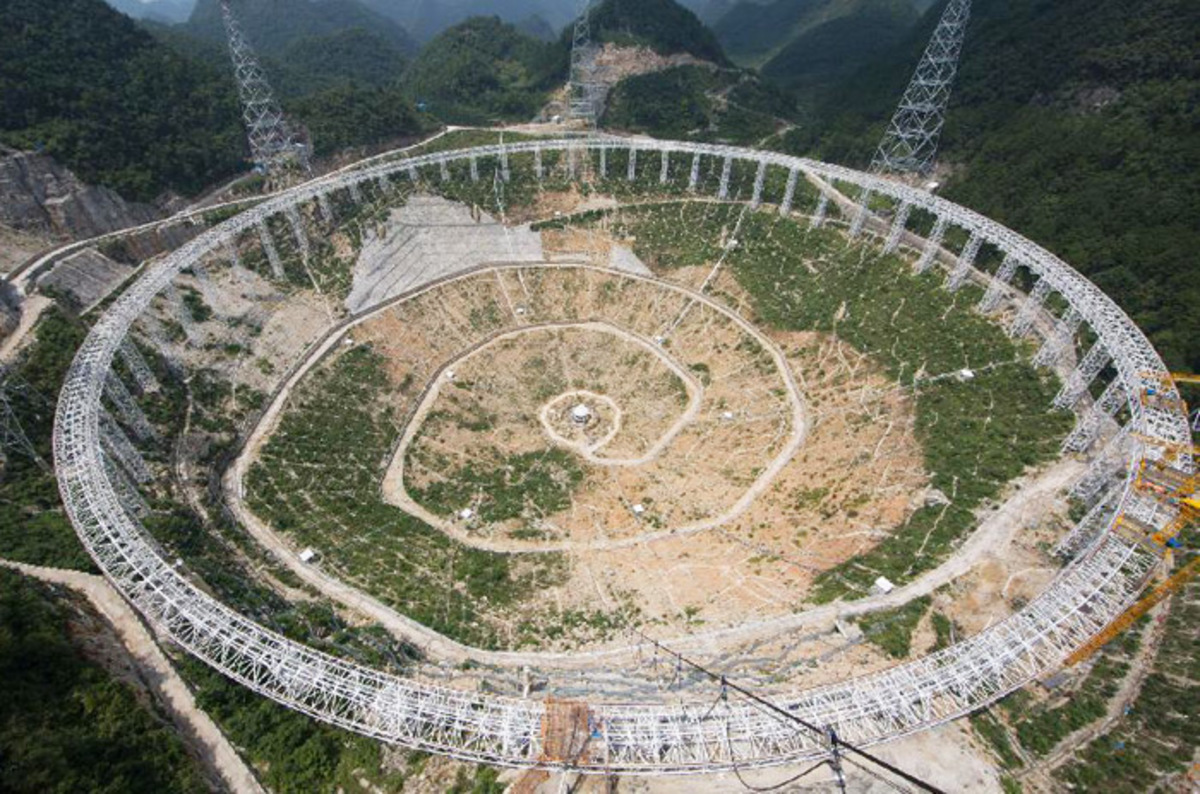 China 'evacuates' 9,000 around monster radio 'scope