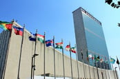 United Nations building photo Arnaldo Jr via Shutterstock