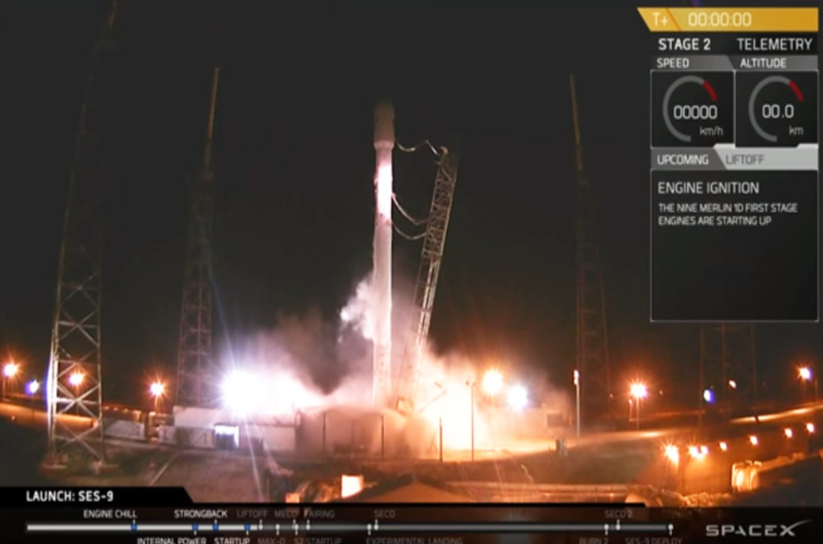 Computers abort SpaceX Falcon 9 launch