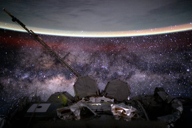 Kelly's view of the Milky Way