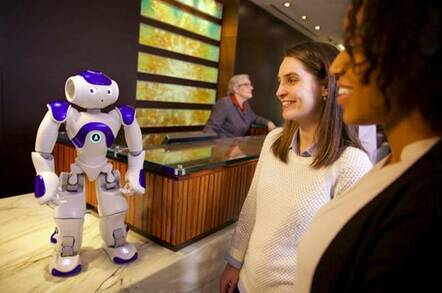 IBM-powered Connie robot