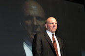 Steve Ballmer, image from imagemaker via Shutterstock