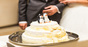 Penguin wedding cake, image via Shutterstock