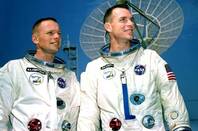 Neil Armstrong and David Scott