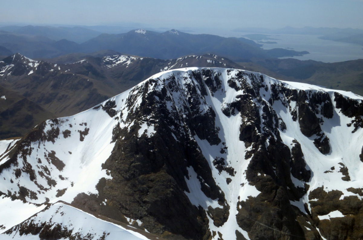 Ben Nevis embiggened by a metre