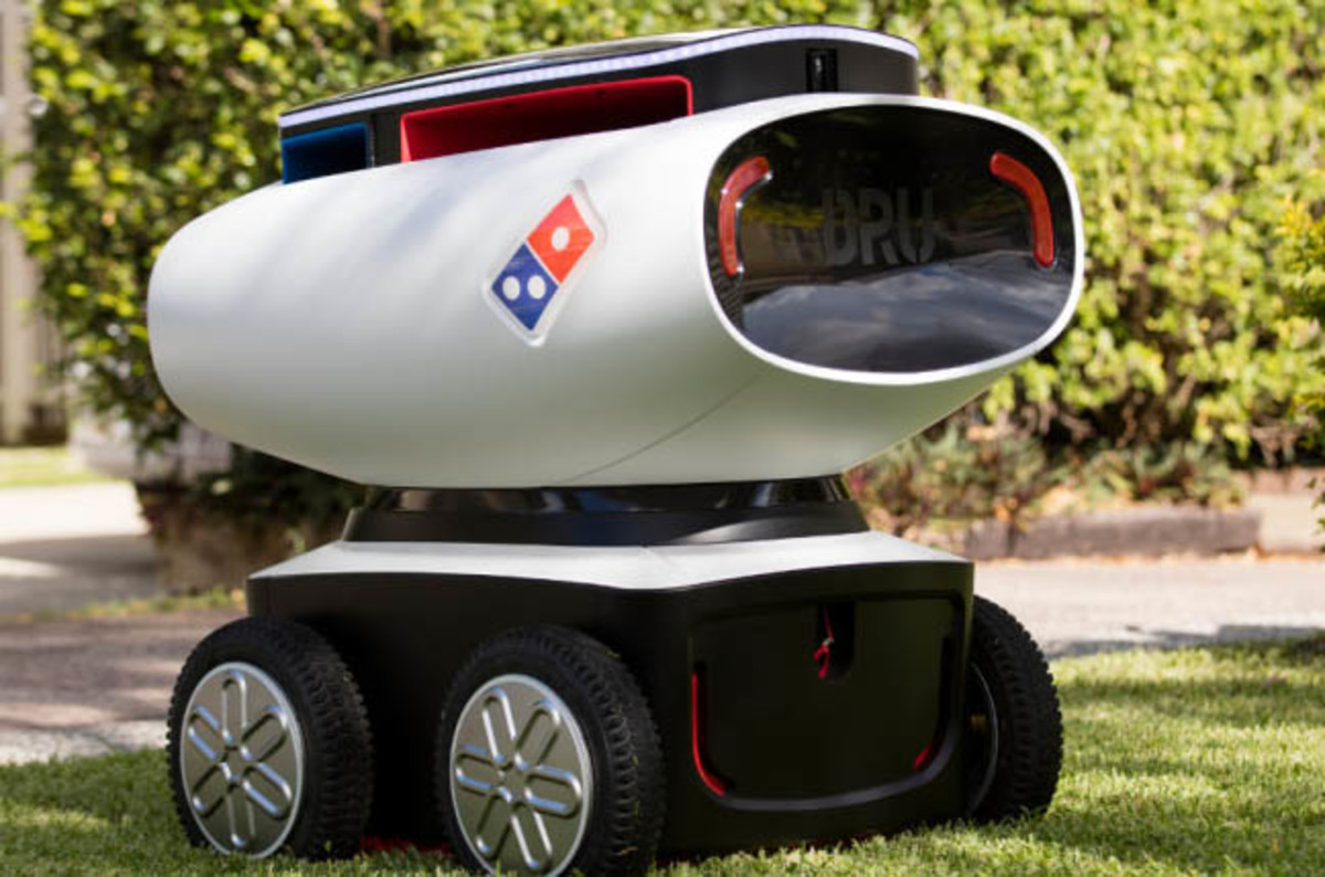 Domino's trials trundling fourwheeled pizza delivery bot • The Register