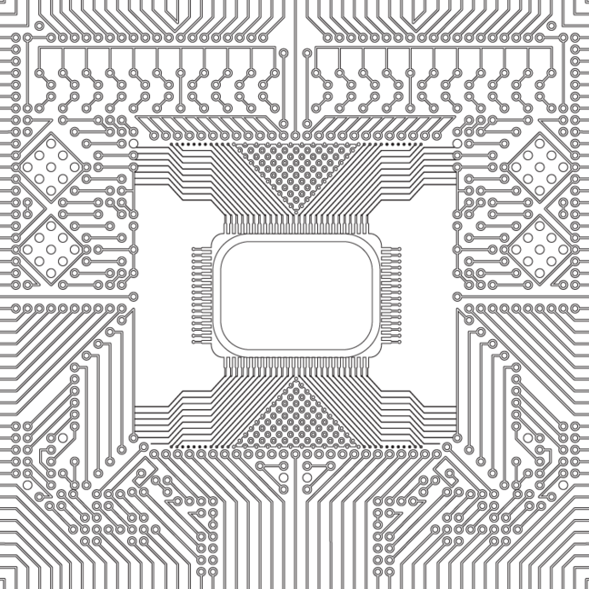 CPU for colouring book