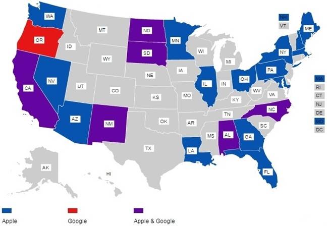 ACLU maps