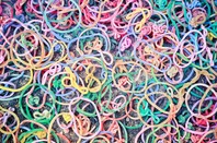 Elastic bands multi-coloured. Photo by Shutterstock