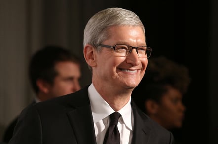 Tim Cook, photo by JStone via Shutterstock