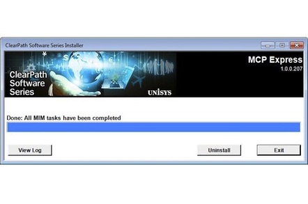 Unisys ClearPath Express installer