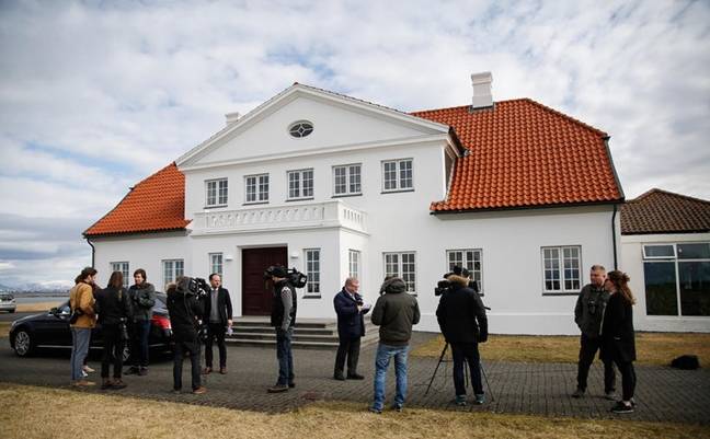 Iceland's presidential palace