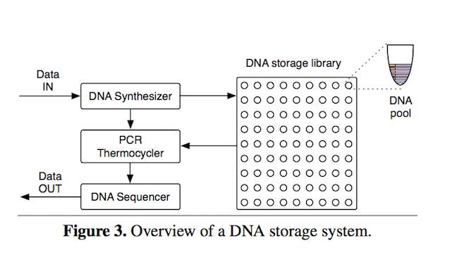 The Uni Washington / Microsoft DNA storage system