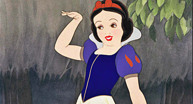 Snow White waves goodbye. Photo copyright Disney