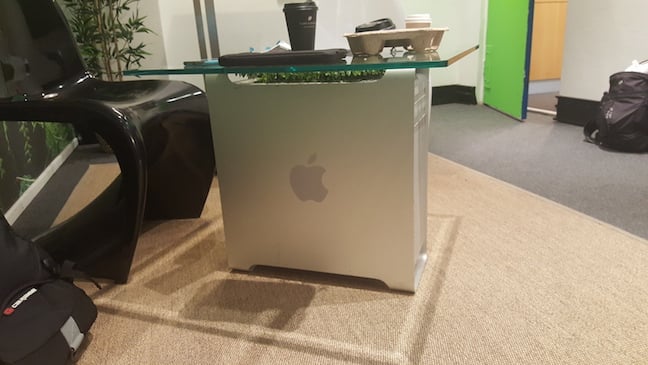Apple G5 coffee table