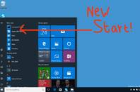 Windows 10 Build 14328 has a revised Start menu and new pen features