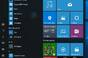 The revised Start menu in Build 14328