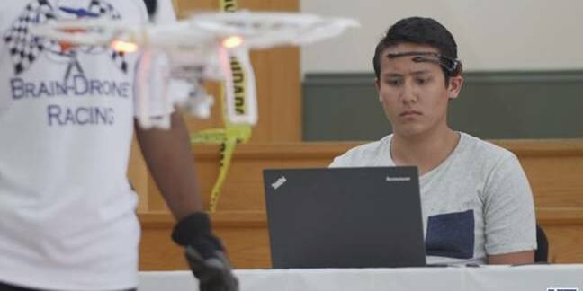 Drone brain racing
