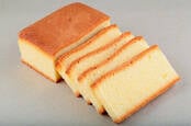 Slices of madeira cake