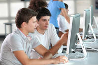 School Computer Lab from Shutterstock