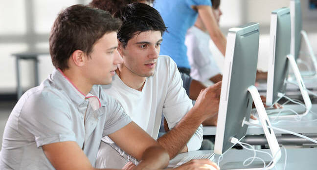 School Computer Lab from Shutterstock