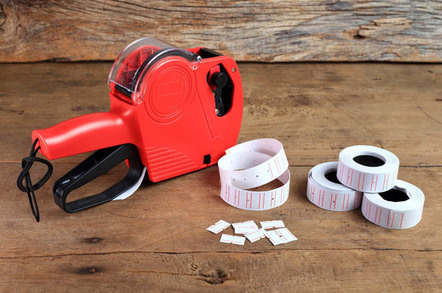 Sticker gun, image via Shutterstock
