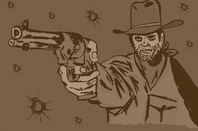 Gunslinger, image via Shutterstock