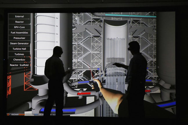 VR nuclear cave, image via AMRC and Nuclear AMRC 