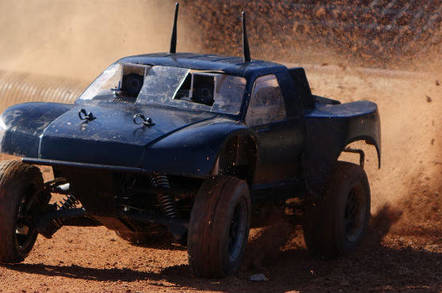 robot rally car