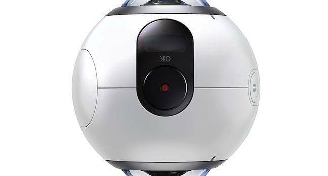 Samsung gear 360 camera