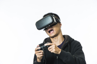 VR gamer, image via Shutterstock