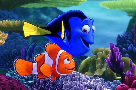 Nemo and Dory "just keep swimming". Photo copyright Walt Disney Studios Motion Pictures