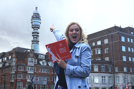 Geeks Guide, BT Tower, photo The Register