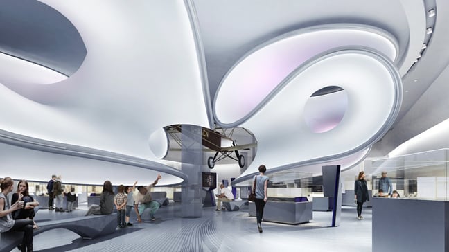 Architect's impression of the finished gallery. Pic: Science Museum