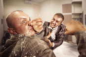 Bare knuckle fight, photo via Shutterstock