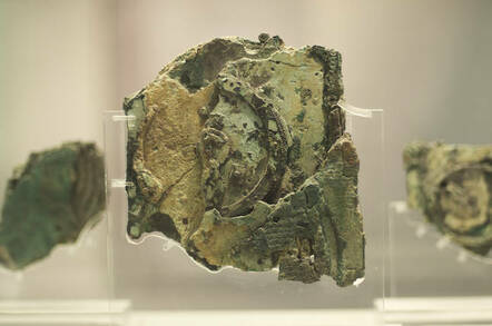 Antikythera Mechanism by https://www.flickr.com/photos/infanticida/ https://creativecommons.org/licenses/by-sa/2.0/ CC 2.0 Attribution-ShareAlike 2.0 Generic