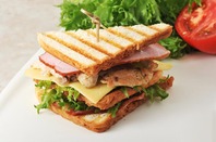 Picture of multi-layered sandwich. Photo by Shutterstock