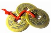 Chinese Fen Shui good luck coins