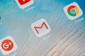 Gmail icon photo by I AM NIKOM via Shutterstock