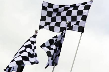 chequered flag