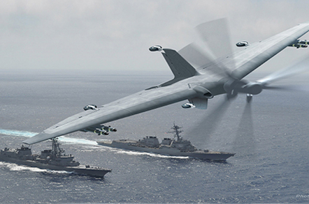 DARPA's 'flying wing' drone inches closer to lift-off • The Register