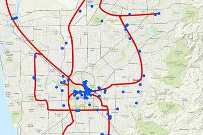 SABREnet network detail