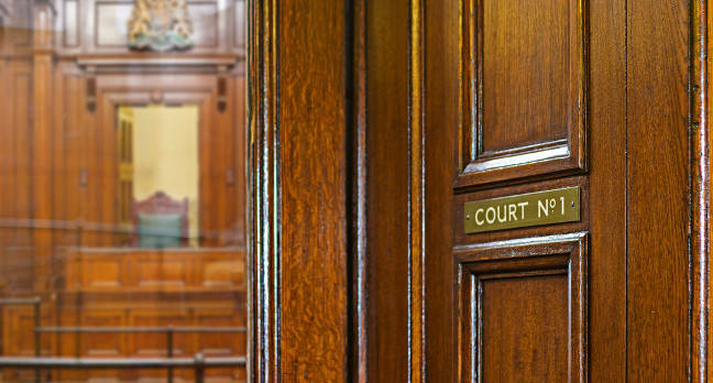 Crown courtroom. Pic: Shutterstock