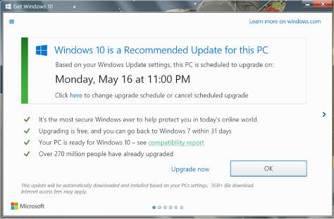 photo of No means no: Windows 10 nagware's red X will stop update – Microsoft image