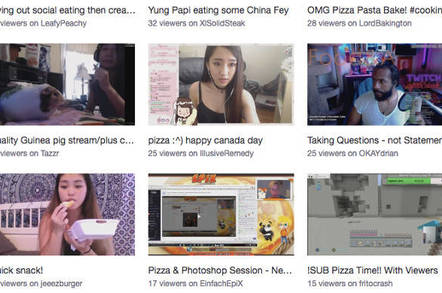 Twitch Social Eating