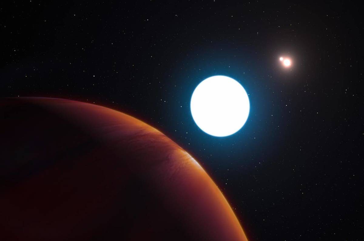 Science non-fiction: Newly spotted alien world bathes in glow of three stars