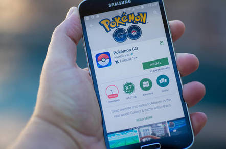 Pokemon Go game
