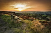 Vibrant Evening Sunset At Twistleton Scar In North Yorkshire, UK. Photo by Shutterstock